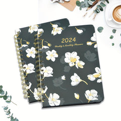Planner Calendar Jan-Dec 15x21 Weekly Monthly Tabs