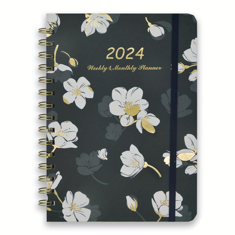 Planner Calendar Jan-Dec 15x21 Weekly Monthly Tabs