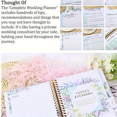 Wedding Planner Book And Organizer - Comprehensive Guide For Your Dream Wedding