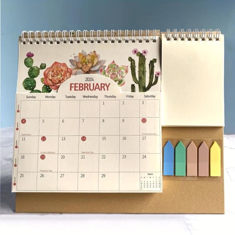 Envelope Shape Desk Calendar 19.05x25 - 200g Art Paper - Double sided Printing