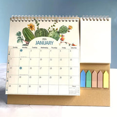 Envelope Shape Desk Calendar 19.05x25 - 200g Art Paper - Double sided Printing