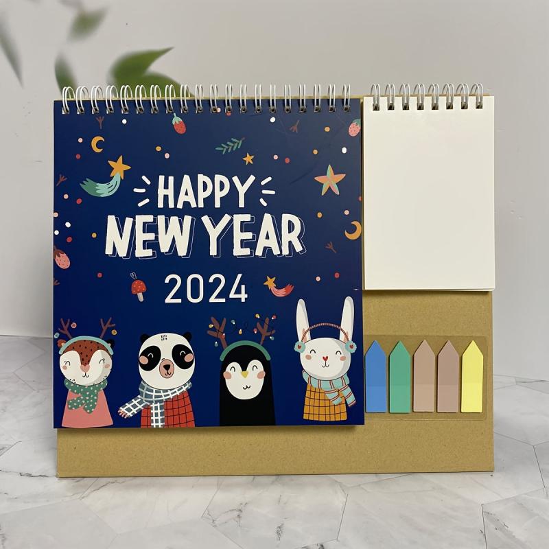 Envelope Shape Desk Calendar 19.05x25 - 200g Art Paper - Double sided Printing