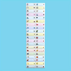 Personalized Waterproof Name Stickers Variety Patterns Animal Tags