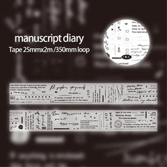 Nostalgic Film Hand Account Decoration Loop Paste