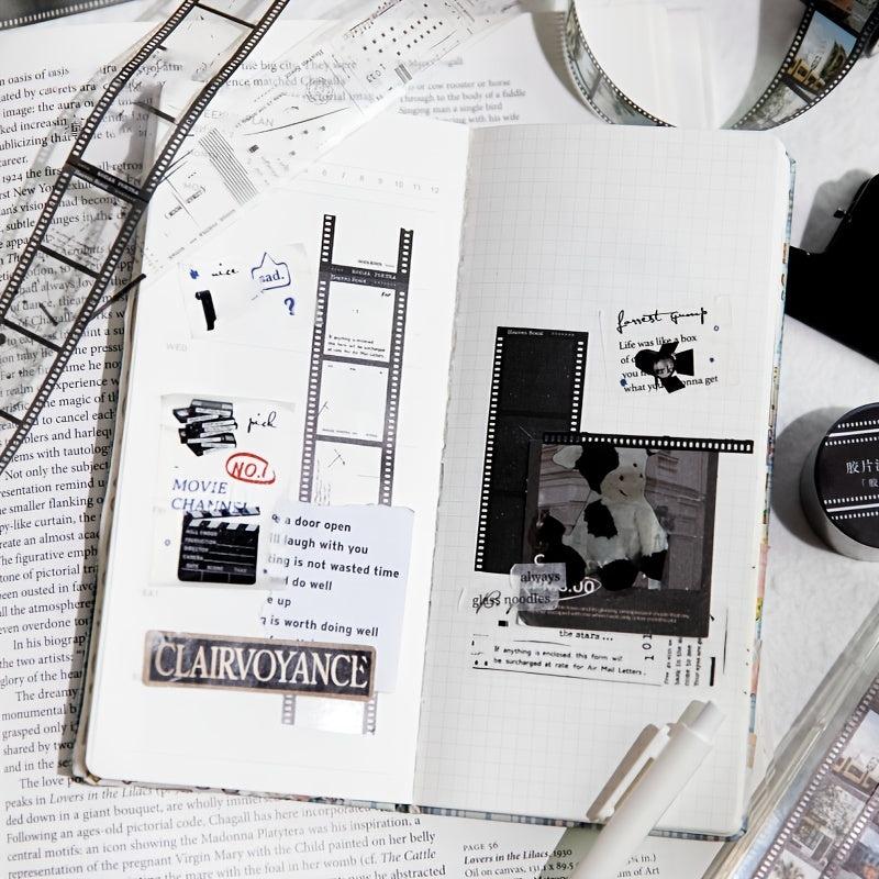 Nostalgic Film Hand Account Decoration Loop Paste