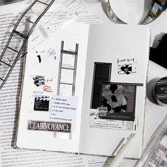 Nostalgic Film Hand Account Decoration Loop Paste