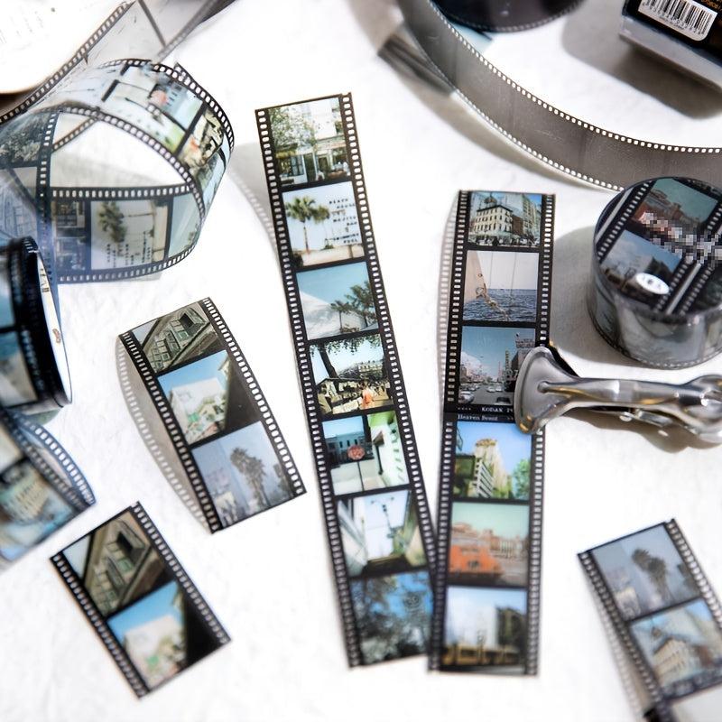 Nostalgic Film Hand Account Decoration Loop Paste