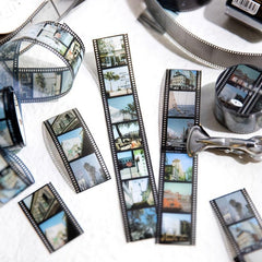 Nostalgic Film Hand Account Decoration Loop Paste