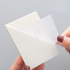 Transparent Sticky Notes Student Notes Stickers Can Be Torn Off Notes Paper