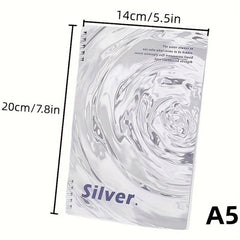 Set of 4 120pg Water Ripple Coil Books