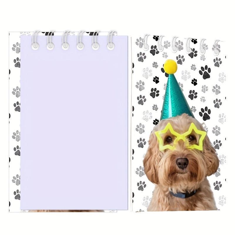 12pcs Dog Party Favors Mini Notebooks Animal Themed Birthday Supplies