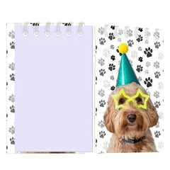 12pcs Dog Party Favors Mini Notebooks Animal Themed Birthday Supplies