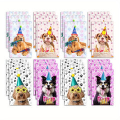 12pcs Dog Party Favors Mini Notebooks Animal Themed Birthday Supplies