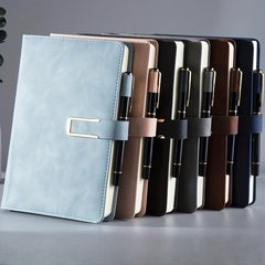Magnetic Suction Notebook U-Shaped Buckle Creative Diary Notepad