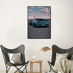Car Poster Science Fiction Future Technology Home Decor
