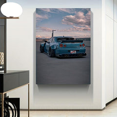 Car Poster Science Fiction Future Technology Home Decor