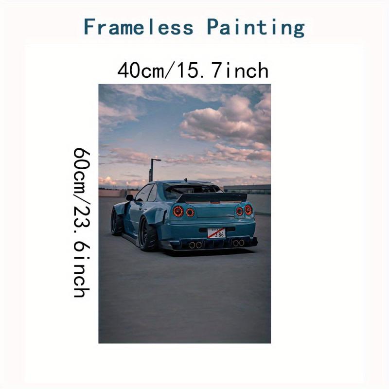 Car Poster Science Fiction Future Technology Home Decor