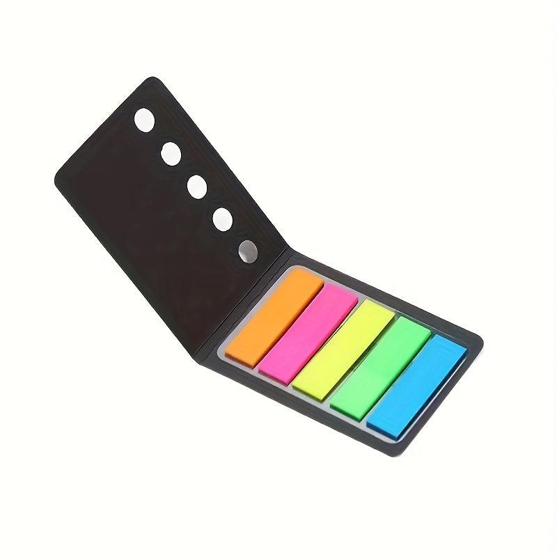100sheets Sticky Notes Small Adhesive Notes Thin Film Text Notes
