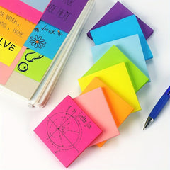 8 Packs Sticky Notes 3x3 Inches Colorful Adhesive 100 Sheets Book