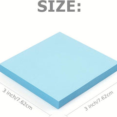 8 Packs Sticky Notes 3x3 Inches Colorful Adhesive 100 Sheets Book