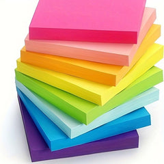 8 Packs Sticky Notes 3x3 Inches Colorful Adhesive 100 Sheets Book