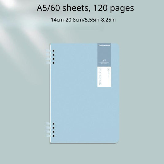 A5 Minimalist Notebook 60 Sheets Green Khaki