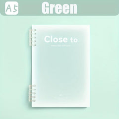 Pink Green Purple Loose leaf Book Thickened Office Student Notepad