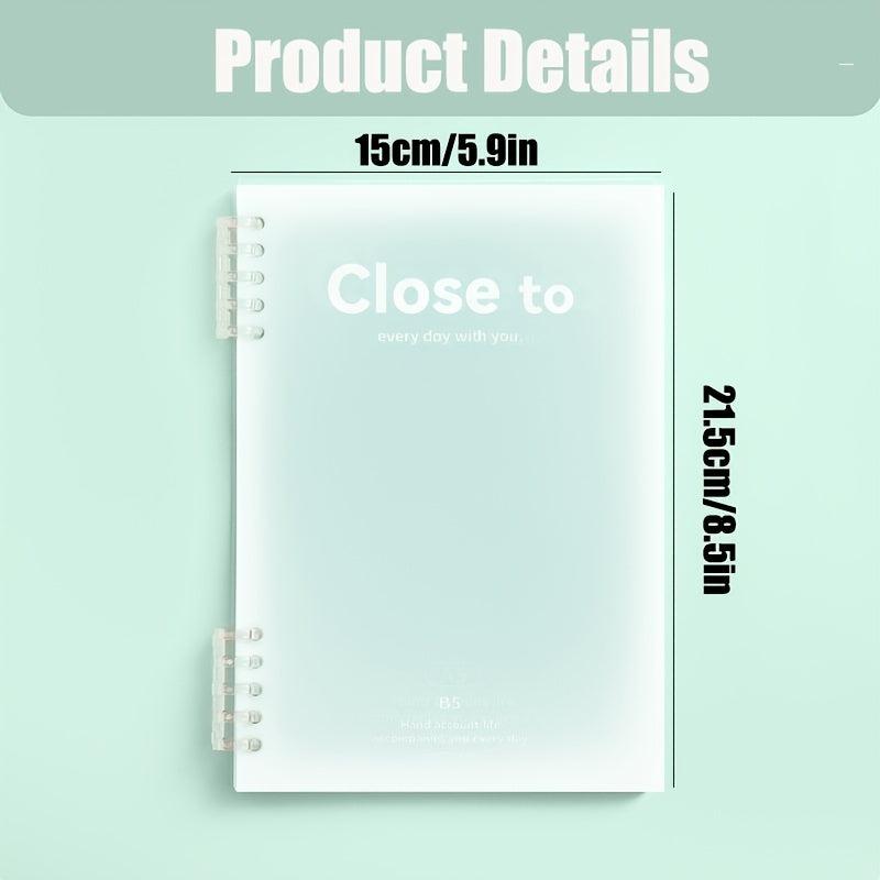 Pink Green Purple Loose leaf Book Thickened Office Student Notepad