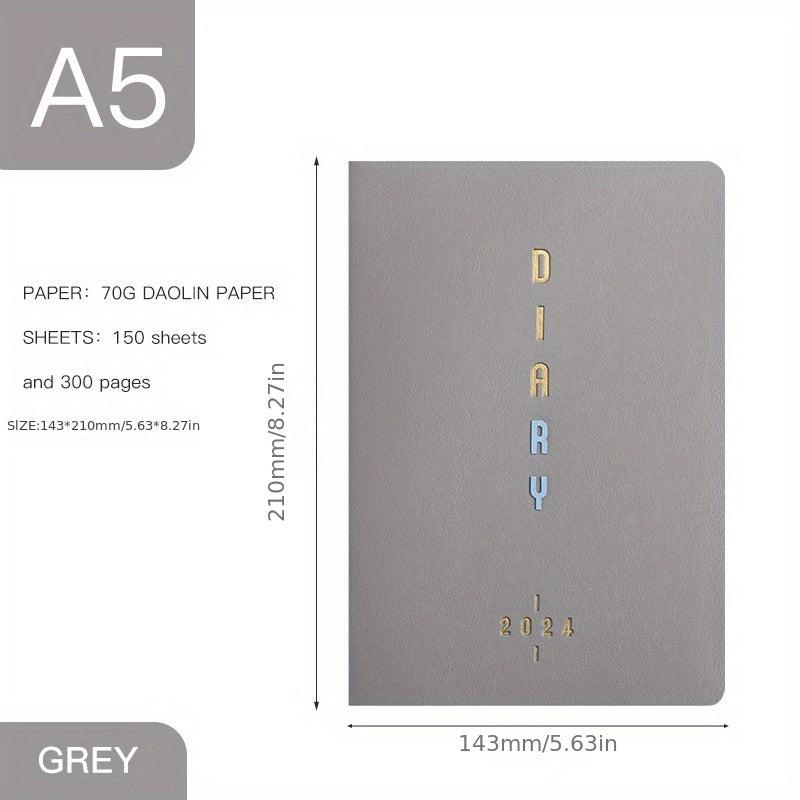 Flexible Hardcover A5 Planner with To Do List - Yearly, Monthly, Weekly Agenda