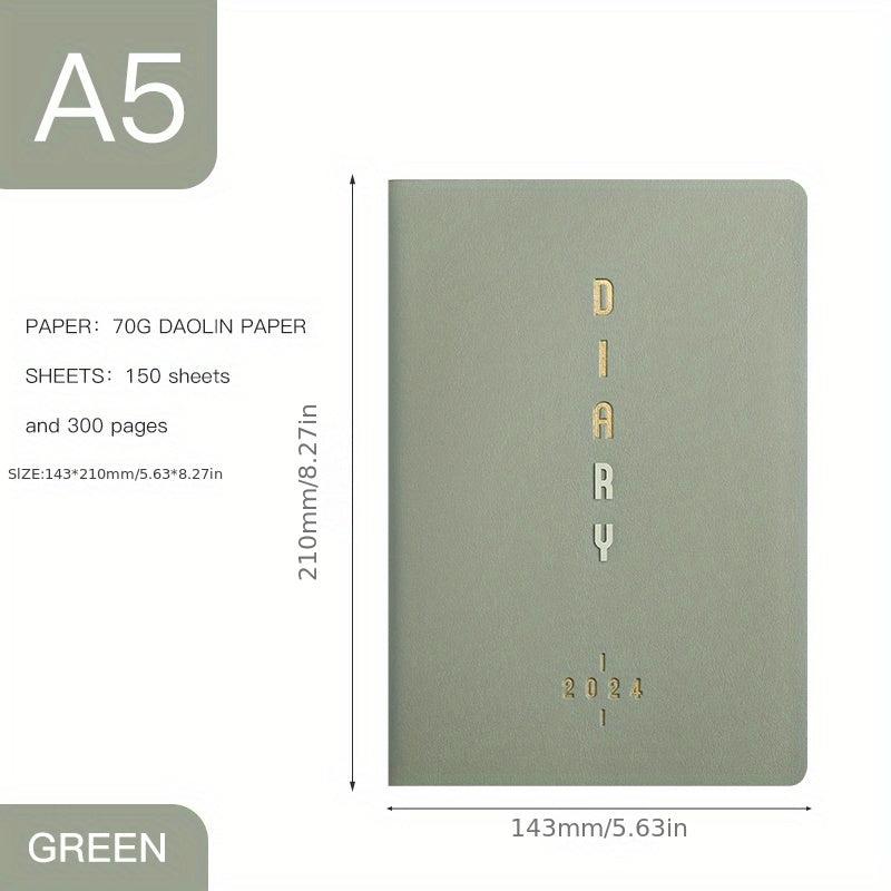 Flexible Hardcover A5 Planner with To Do List - Yearly, Monthly, Weekly Agenda
