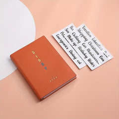 Flexible Hardcover A5 Planner with To Do List - Yearly, Monthly, Weekly Agenda