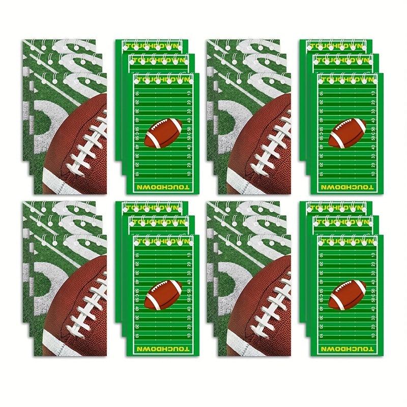 12pcs Football Mini Spiral Notebooks Sports Pocket Notepads for Students