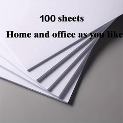 A4 Printing Paper 100 Sheets for Office Reprography