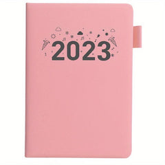 A5 360 Pages Office Leather Business Notepad Thick Leather Diary