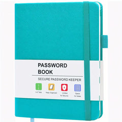 A6 Pocket Size Password Keeper Book with Alphabetical Tabs
