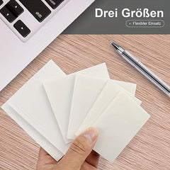 500 Transparent Sticky Notes 10 Packs Set for Reading Learning Office