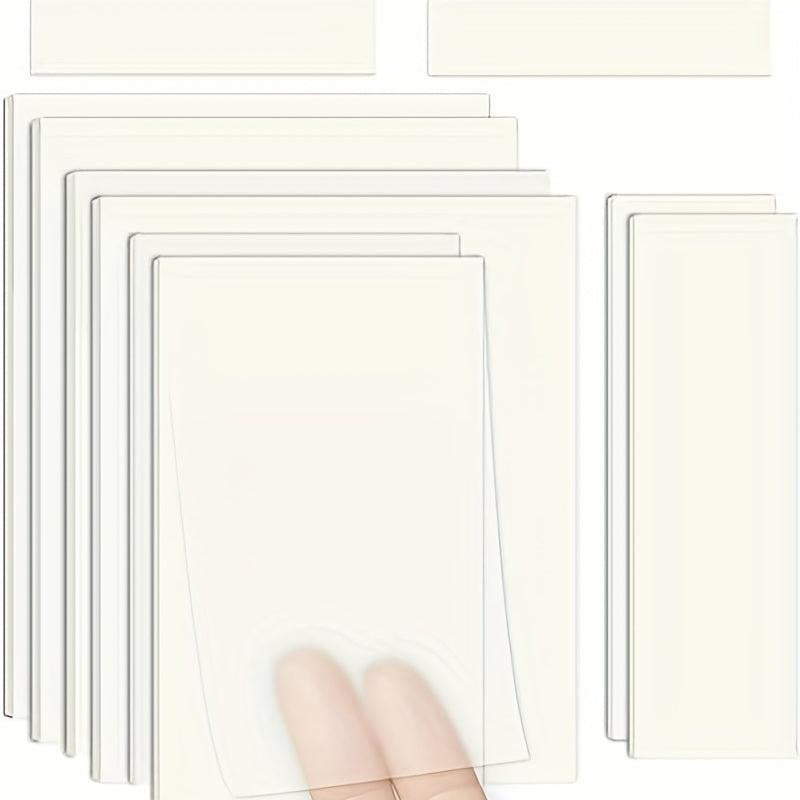 500 Transparent Sticky Notes 10 Packs Set for Reading Learning Office