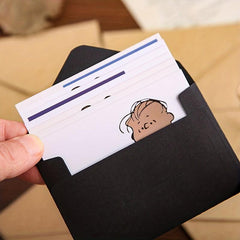 Small Envelope Greeting Card Holiday Gift Card Handwritten Love Letter