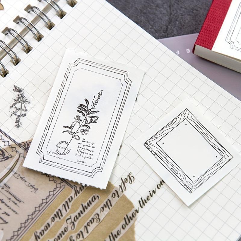 50 Sheets Notebook Old Warehouse Series Retro Tearable Memo Book