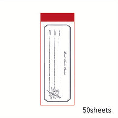 50 Sheets Notebook Old Warehouse Series Retro Tearable Memo Book
