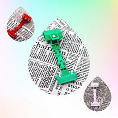 Office Supermarket Fruit Shop Label Clip POP Double Head Advertising Clip