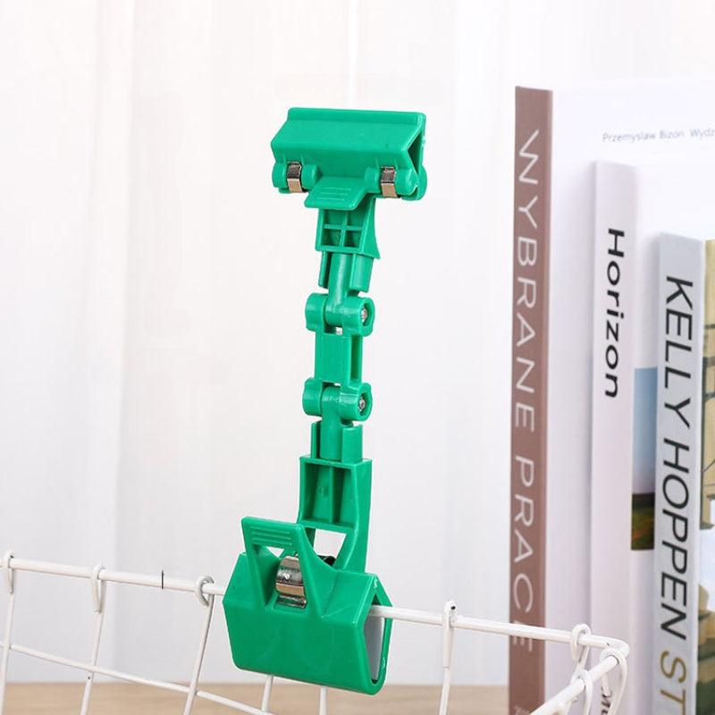Office Supermarket Fruit Shop Label Clip POP Double Head Advertising Clip