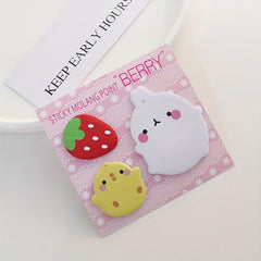 Cute Little Fat Rabbit Sticky Note Pad