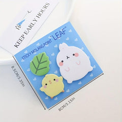 Cute Little Fat Rabbit Sticky Note Pad