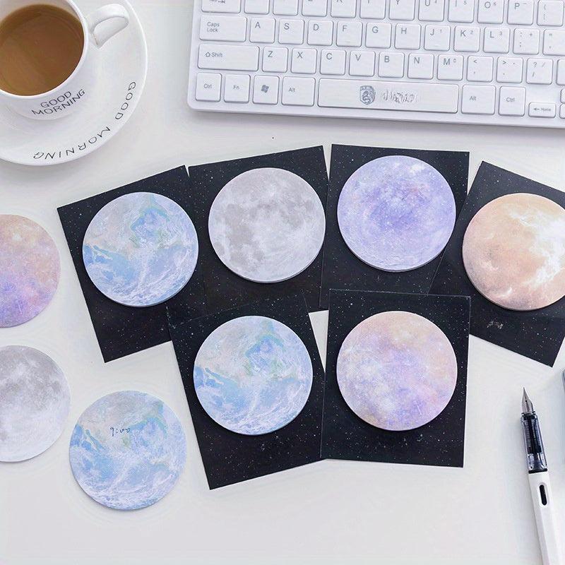 Japanese Creative Planet Sticky Notes Small Book Office Note Stickers