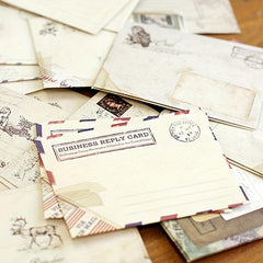 12pcs Retro Style Envelopes Unique Retro Series Gift Envelope