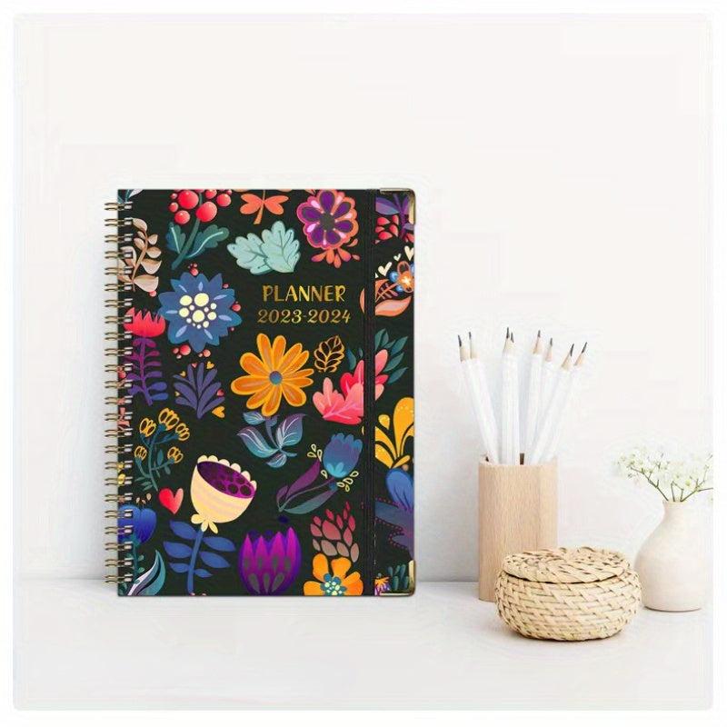 English A5 Planner Loose Leaf Notebook