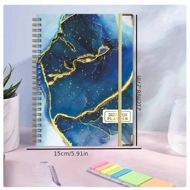 English A5 Planner Loose Leaf Notebook
