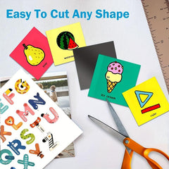 Printable Magnetic Sheets Non Adhesive A4 13.5mil Thick Glossy Photo Paper