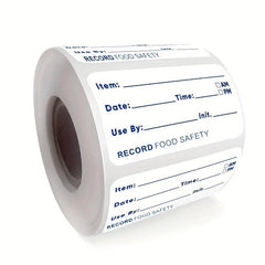 500pcs Roll Kitchen Storage Date Content Label